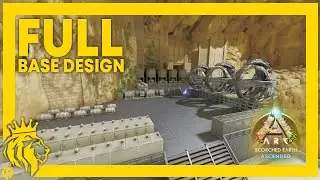 TOP 3 CAVES W/ FULL Base Designs on Scorched Earth! | ARK: Survival Ascended