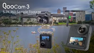 Kandao Qoocam 3 Footage Samples 5.7K 360 Camera
