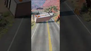 Realistic Highway Car Crashes #147
