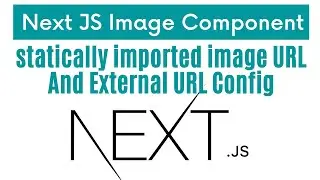 Next Js statically imported image URL | Nextjs Image Component and Image Optimization