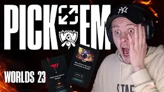 100% PICK EM НА WORLDS 2023 (ЗАРЯЖЕН НА УДАЧУ ЧЕРЕЗ ЭКРАН)