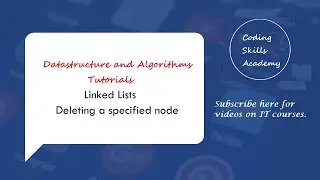 Deleting a specified node from singly link list