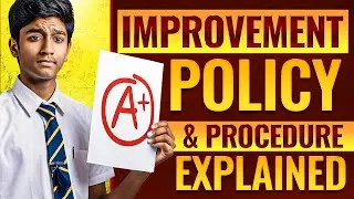 Boards Latest Improvement Policy & Procedure Explained :: Admission Schedule, Fee & How to Apply ::