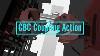 CBC Coupling Action | CBC Couple and uncouple | Coupling between diesel loco and wagon.