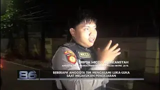 Pelaku Tawuran Menyerang Tim Kepolisian Saat Dikejar