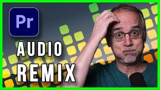 The AMAZING AUDIO REMIX TOOL in Premiere Pro. Walkthrough from audio and video simple to super cool!