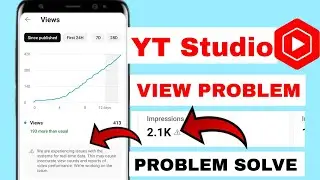 we are experiencing issues with the systems for realtime data yt studio || real time data problem