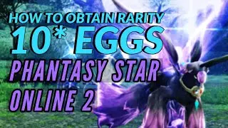 PHANTASY STAR ONLINE 2 | How to Obtain a Rarity 10* Egg for Summoner Class