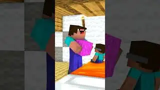 Raising blind Baby - Sad Story Minecraft Animation #shorts