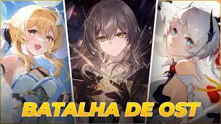 GENSHIN X STAR RAIL X HONKAI IMPACT - BATALHA DE OST