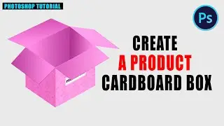 HOW TO CREATE A PRODUCT CARDBOARD BOX DESIGN IN PHOTOSHOP CC II GRAPHICS II AFTER EFFECT II PREMIERE