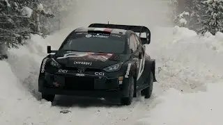 DAY 1 - Rally Sweden 2024 - L. Bertelli / S. Scattolin - Toyota Yaris Rally1