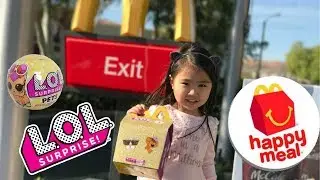 LOL Surprise Pets HappyMeal At McDonald's | Kids Toys LOL Surprise Series 3