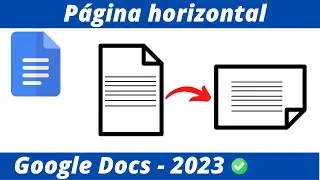 Poner página horizontal en Google Docs