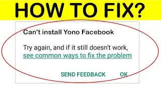 How to Fix Can't Install Facebook App in Google Play Store | Facebook App Not Install Problem