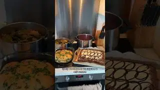 «Настя на кухне» - Борщ, пампушки, торт, долма 