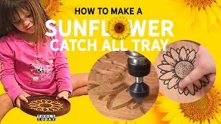 How to Make: Sunflower Catch All Tray on CNC | ToolsToday