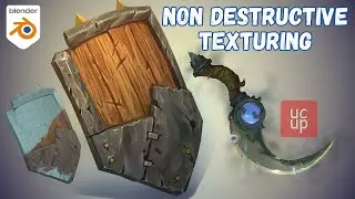 Complete Guide of Hand Painting Game Assets in Blender with Ucupaint