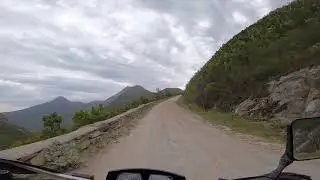 XT600, quick evening ride up and over the pass.