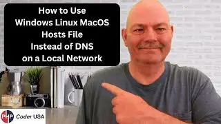 How to Use Windows Linux MacOS Hosts File Instead of DNS on a Local Network