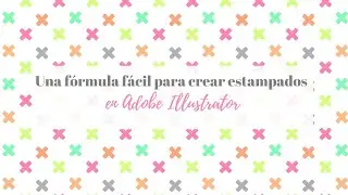 Cómo crear un estampado en Adobe  Illustrator - Diseña un Pattern fácil en Illustrator