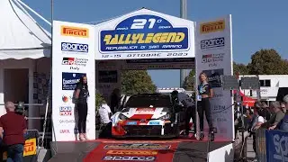 Rallylegend 2023 - L. Bertelli / S. Scattolin - Toyota Yaris Rally1
