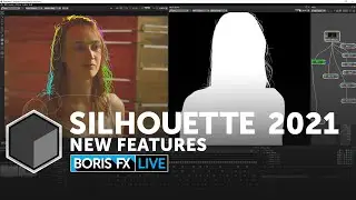 New Features in Silhouette 2021: Boris FX Live 13