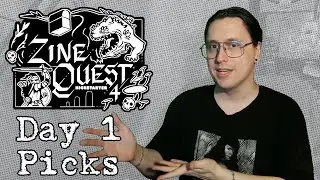 Zine Quest 4 Day 1 Picks