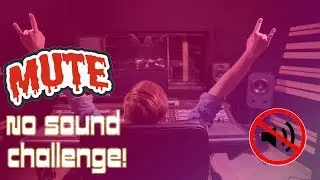 No Sound Challenge FL Studio! (Making A Beat From Scratch With No Sound)