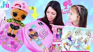 ОДЕЖДА ДЛЯ КУКОЛ ЛОЛ+25 Сюрпризов / LOL Surprise Adventskalender + BARBIE ADVENT CALENDAR 