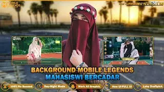 Mahasiswi Cantik Background ML Ukhti Bercadar New UI