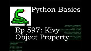 Python Basics Tutorial Kivy Binding TextInput