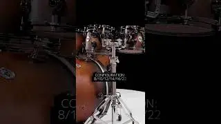 DW Collector’s 6pc SSC Maple Kit - Honey to Ebony Satin Oil Burst. In Stock Now at CymbalFusion.com