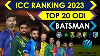 ICC Ranking 2023 | Top 20 ODI Batsman 2023 | Top 20 Dangerous ODI Batsman ICC Ranking 2023