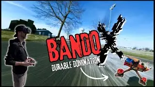 BandoX  Dominance: Testing the Unbreakable 5-Inch FPV Frame Takes Flight #unbreakable #freestyle