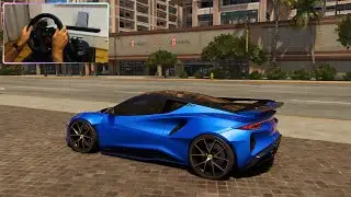 Lotus Emira Porche Killer | The CREW Motorfest | Logitech G29 + Shifter Gameplay [4K 60fps HDR]