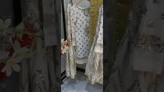 Mukesh Chicken Kari Gharara Dress with Chundri Gotta Dupatta For Wedding Parties