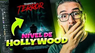 Criando Design de POSTER de Filme NÍVEL HOLLYWOOD