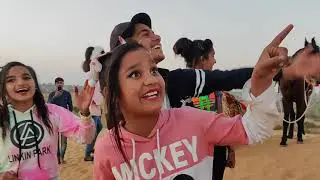 Camel 🐪 & Horse 🐎 Ride New Vlog | Rajasthan Vlog Ishu Payal kunal Antima RIya | Mk studio vlog