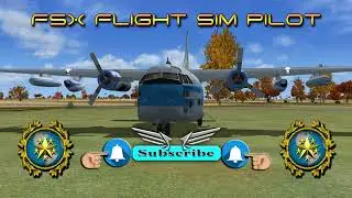 Landing the Fairchild C-123 Provider at Britton Municipal Airport in FSX