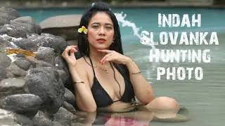 Indah hunting Foto sampae berani masuk di kolam..luar biasa sekali..