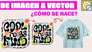 Convierte JPG a Vector fácil y rápido con Vector Magic👕🌈