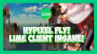 Hypixel Fly with 10€ Lime Client | 40 bps Fly  | Hypixel Hacking