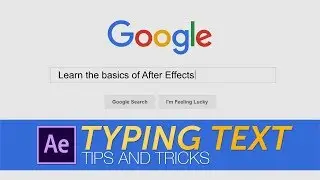 Text Typing  Effect in After Effects | Easy Tips and Tricks