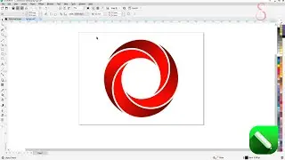 HOW TO CREATE A LOGO USING VIRTUAL SEGMENT DELETE TOOL IN CORELDRAW 2024 II CORELDRAW TUTORIALS II