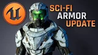 Sci-Fi Armor Update for Unreal Engine!