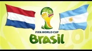 Copa do Mundo 2014 / PS3 Gameplay - Holanda x Argentina - Semifinal! ALELUIA IRMÃO!!!