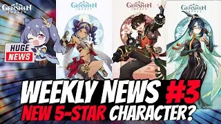 NEW Jeht Playable Character?? Cloud Retainer FINALLY Playable & More | Weekly Genshin News #3