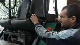 Ручнік на  саморобний трактор