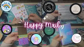 Happy mail. lots of lovely new happy mail. 